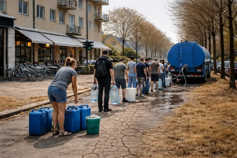 Vattenbrist riskerar drabba södra Sverige