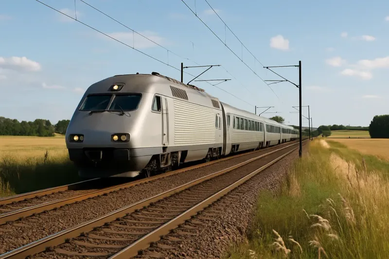 Flera skadade efter tågkollision i Danmark