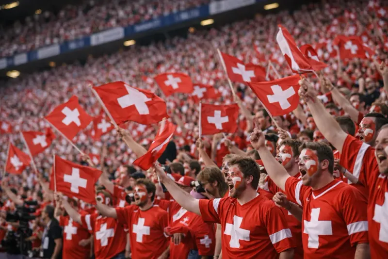 Schweiz inledde VM med seger mot USA