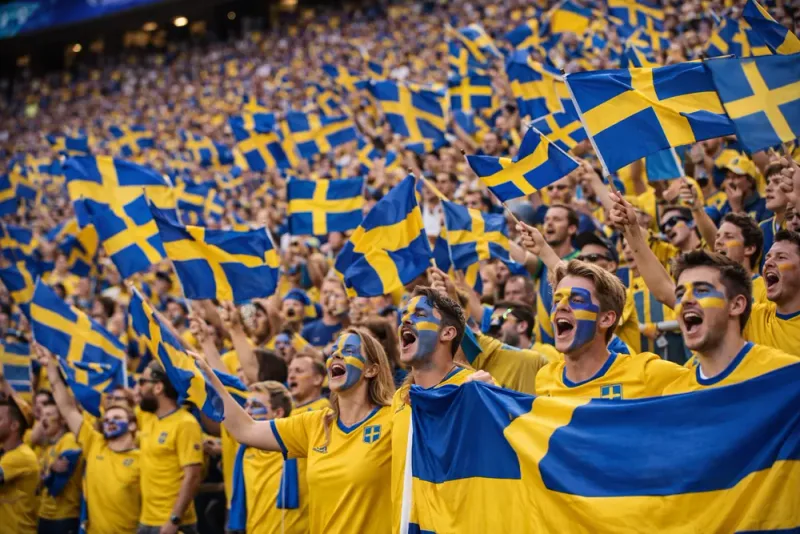 Tre Kronor vann klart mot Danmark