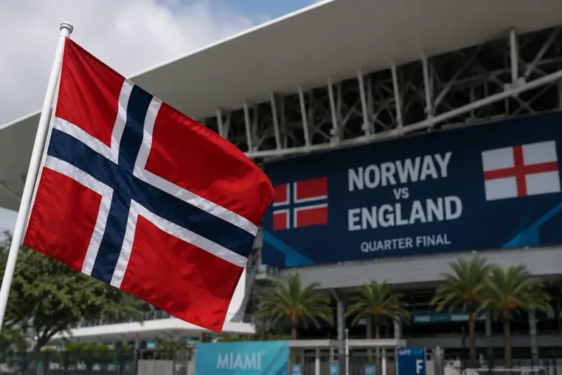 Kronprins Haakon på plats för Norge