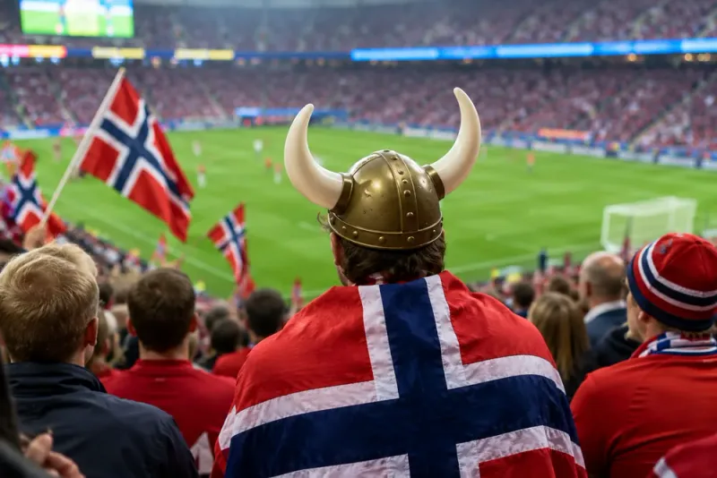 Kronprins Haakon följer Norge på plats i VM-kvartsfinal