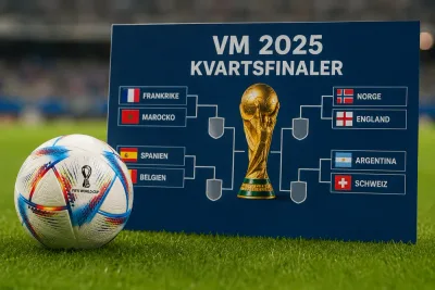 VM-kvartsfinalerna startar efter vilodag
