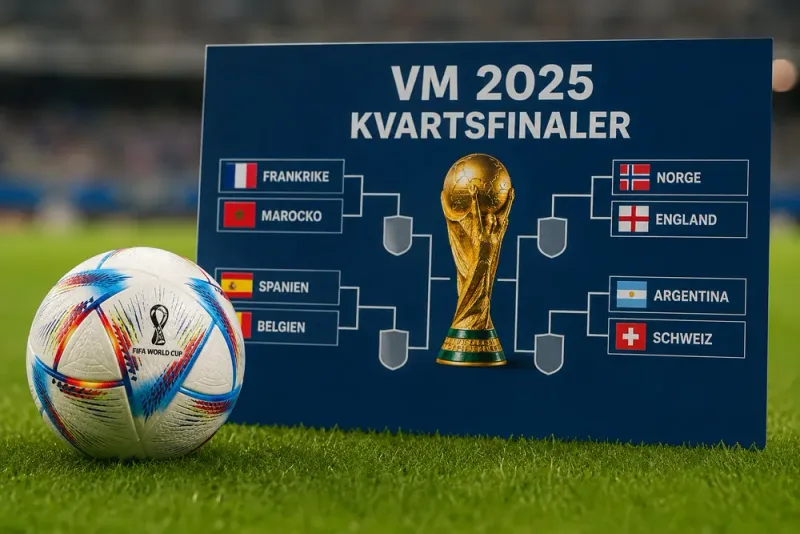 VM-kvartsfinalerna startar efter vilodag