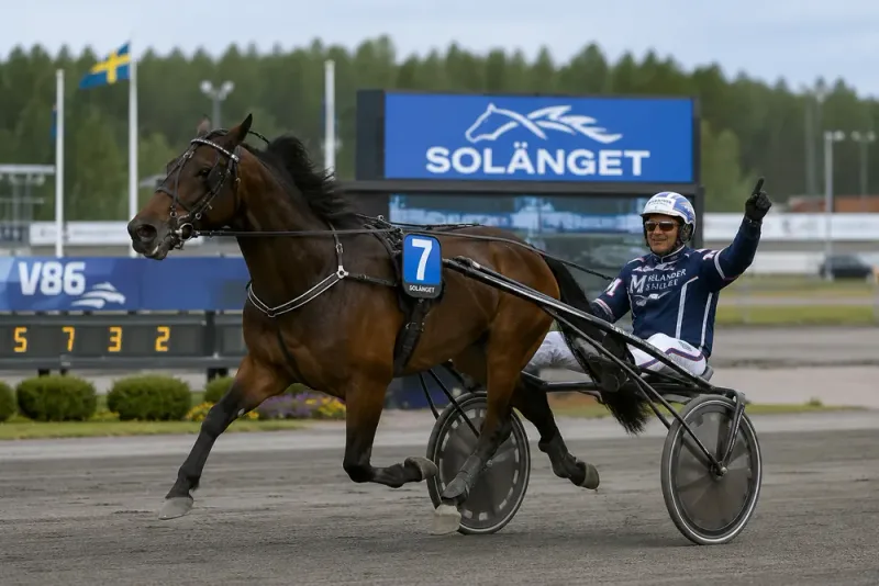 Micael Melander vann igen på V86
