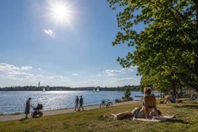 Sommarvärmen återvänder med temperaturer över 25 grader