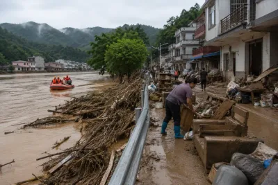 Dödssiffran stiger efter svåra översvämningar i Guangxi