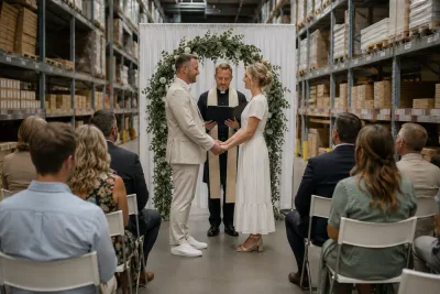 Marcus och Emelie sa ja på Ikea