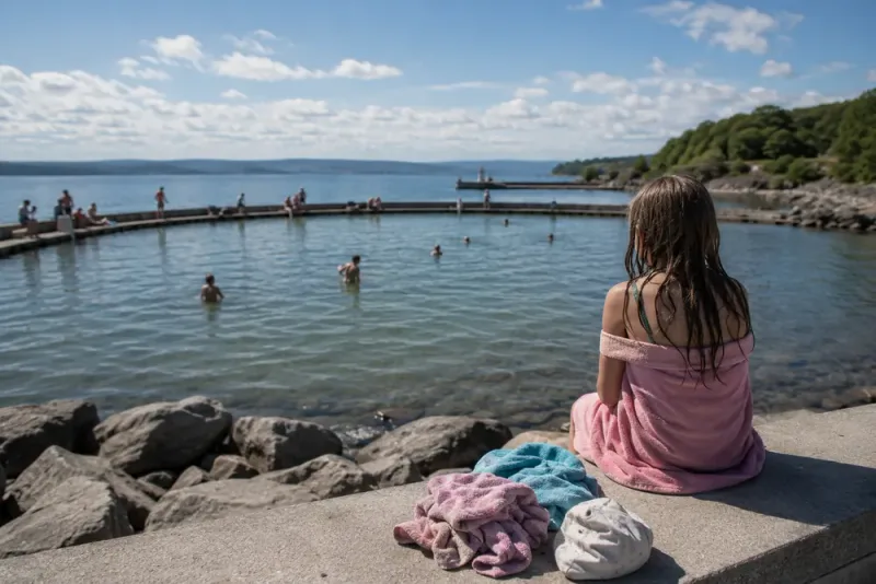 Kraftig badklåda efter bad chockade tre syskon