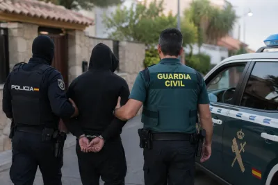 Internationellt efterlyst gripen efter polisinsats i Spanien