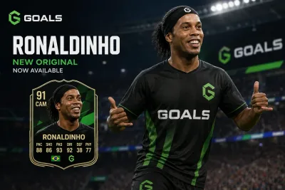 Ronaldinho klar som spelbar profil i Goals
