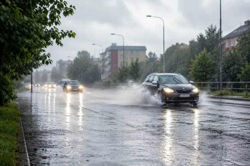 Kraftiga skyfall väntas – gul varning utfärdad