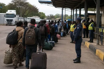 Tiotusentals migranter har lämnat Sydafrika