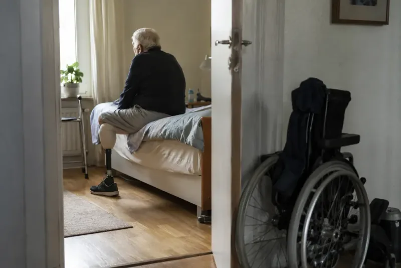 Nekas vårdboende trots svår sjukdom