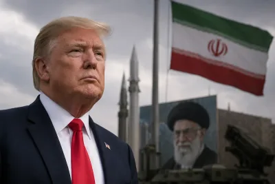 Donald Trump hotar Iran efter morduppgifter