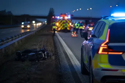 Motorcyklist omkom i dödsolycka på E6