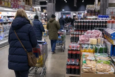 Norska kunder fyller svenska matbutiker