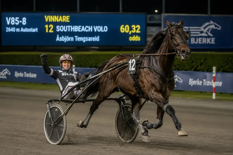 Southbeach Volo skrällde från en procent