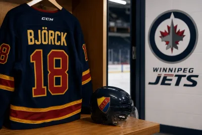 Viggo Björck lämnar för Winnipeg Jets