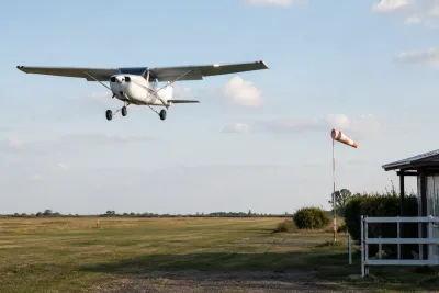 Flyginstruktör hoppade från flygplan under lektion