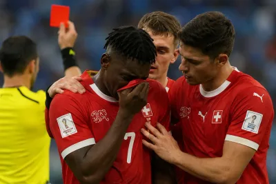 Breel Embolo i tårar efter VAR-besked