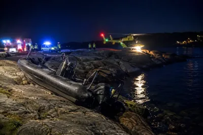 Man misstänks efter allvarlig ribbåtsolycka