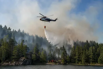 Extrem skogsbrandrisk väntas i stora delar av Sverige