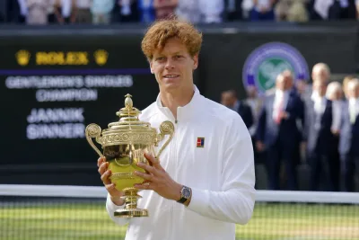 Jannik Sinner försvarade Wimbledon-titeln