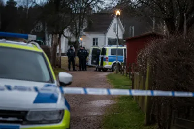 Mordutredning efter dödsfall i Hova