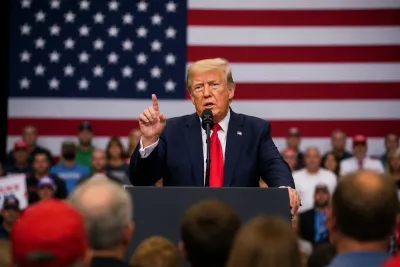 Trump varnar för socialism inför höstens mellanårsval