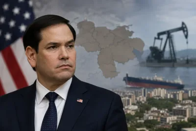 Marco Rubio pekas ut som Venezuelas verkliga makthavare