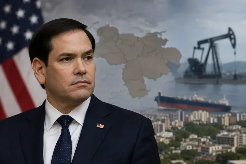 Marco Rubio pekas ut som Venezuelas verkliga makthavare
