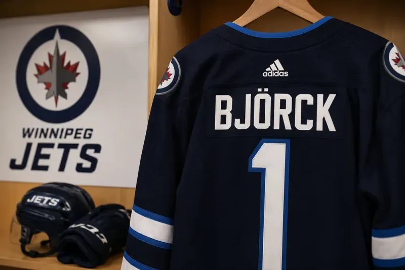 Viggo Björck klar för Winnipeg Jets