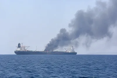 Iransk robotattack mot fartyg krävde ett dödsoffer