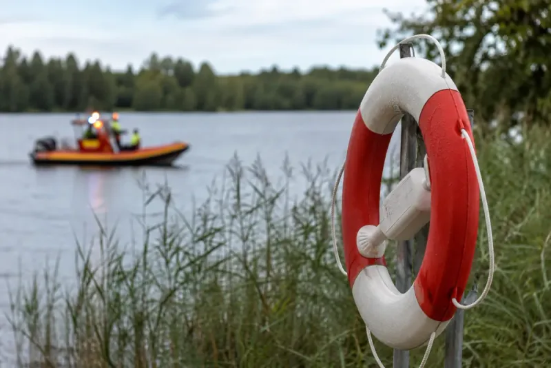 Man i 80-årsåldern avled efter drunkningsolycka