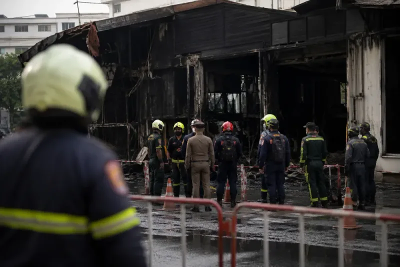 Dödstalet ökar efter dödsbrand i Bangkok