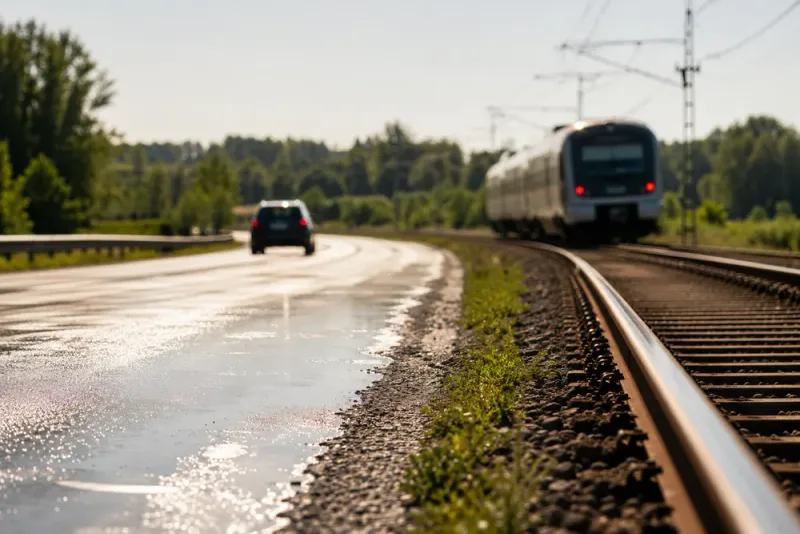Trafikverket varnar för halka och tågstörningar i värmen