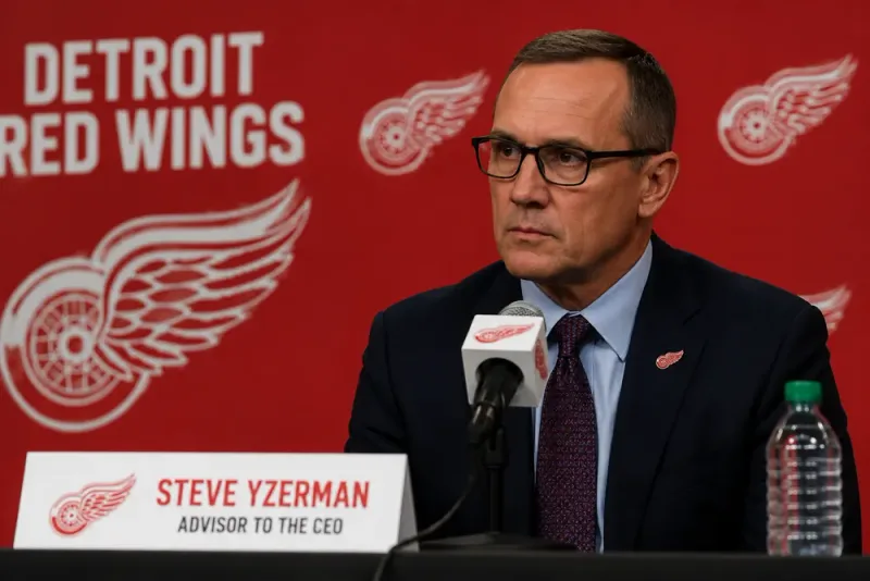 Steve Yzerman lämnar topprollen efter fiaskot