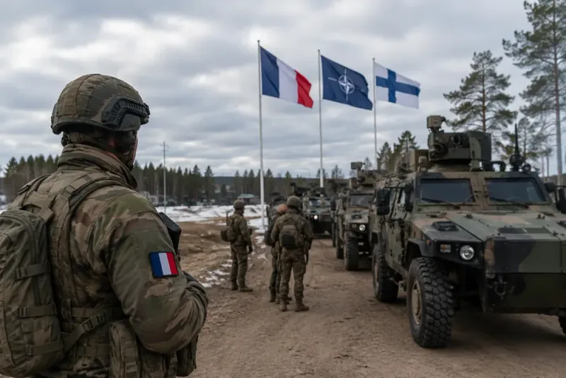 Franska elitförband ansluter till Natos styrka i Boden