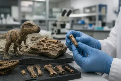 Fossil avslöjar hur små nykläckta T-rex var