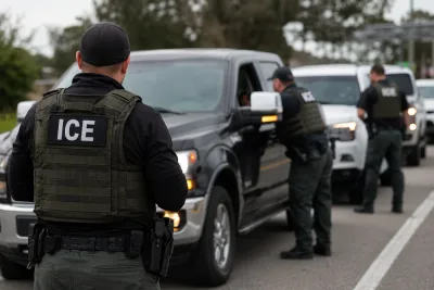 Trump kritiserar paus för ICE:s fordonsstopp