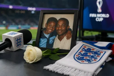 Micah Richards i sorg under VM