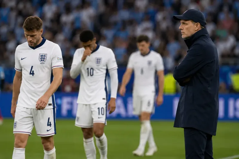 Statistik visar Englands låga bollinnehav
