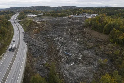 Två åtalas efter jordskredet som slog ut E6