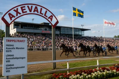 Lars Ågren leder Axevallas travhelg