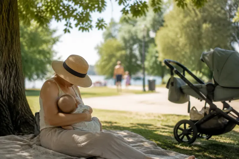 Läkare varnar för värmen och de yngsta barnen