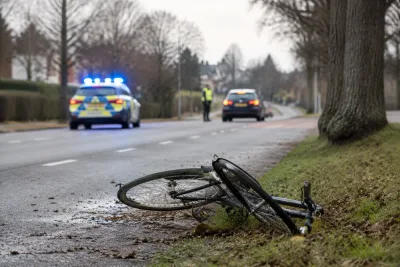 Cyklist i 80-årsåldern död efter trafikolycka