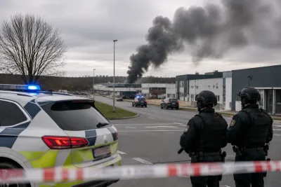 Skottlossning pågår i industriområde i Aalborg