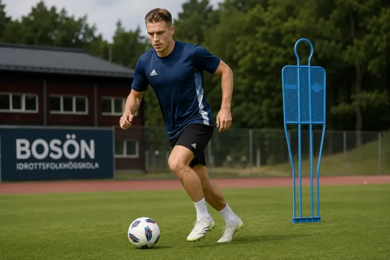 Viktor Gyökeres tränade inför nya säsongen