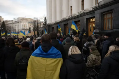 Protestvåg efter att Zelenskyj avsatt Mykhailo Fedorov